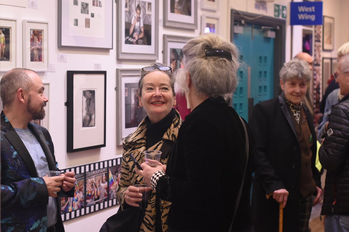 Great opening night for <a href="/LoudestWhispers/">Loudest Whispers</a> 2023 'Behind The Lens' exhibition @CI_NHS Conference Centre Gallery - plus cabaret from the legendary Ebony Rose Dark and comedienne La Celine.
Website: theartsproject1.wixsite.com/theartsproject 
<a href="/forumplus/">forum+</a> #LGBTHM23 <a href="/peterbherbert/">Peter Herbert</a> @mariuselsphoto1