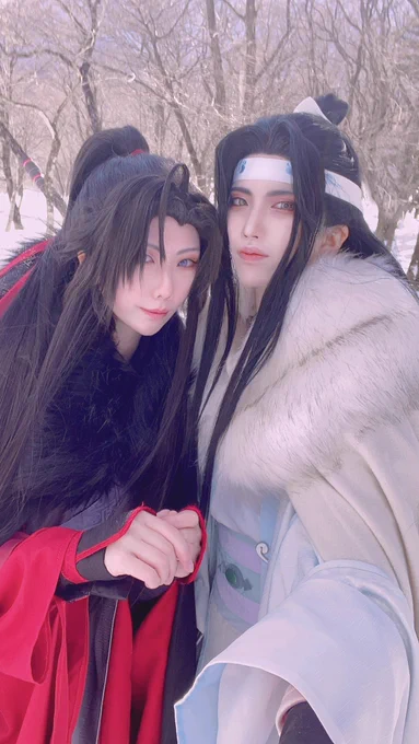 ほぼ初めての雪撮に藍忘機なのに1番雪にはしゃいでしまった……本当に楽しかった…遠足……ハチ、太郎さん一日ありがとうございましたアドレナリンでそんなに寒くなかった。忘羨〜Beyond〜 