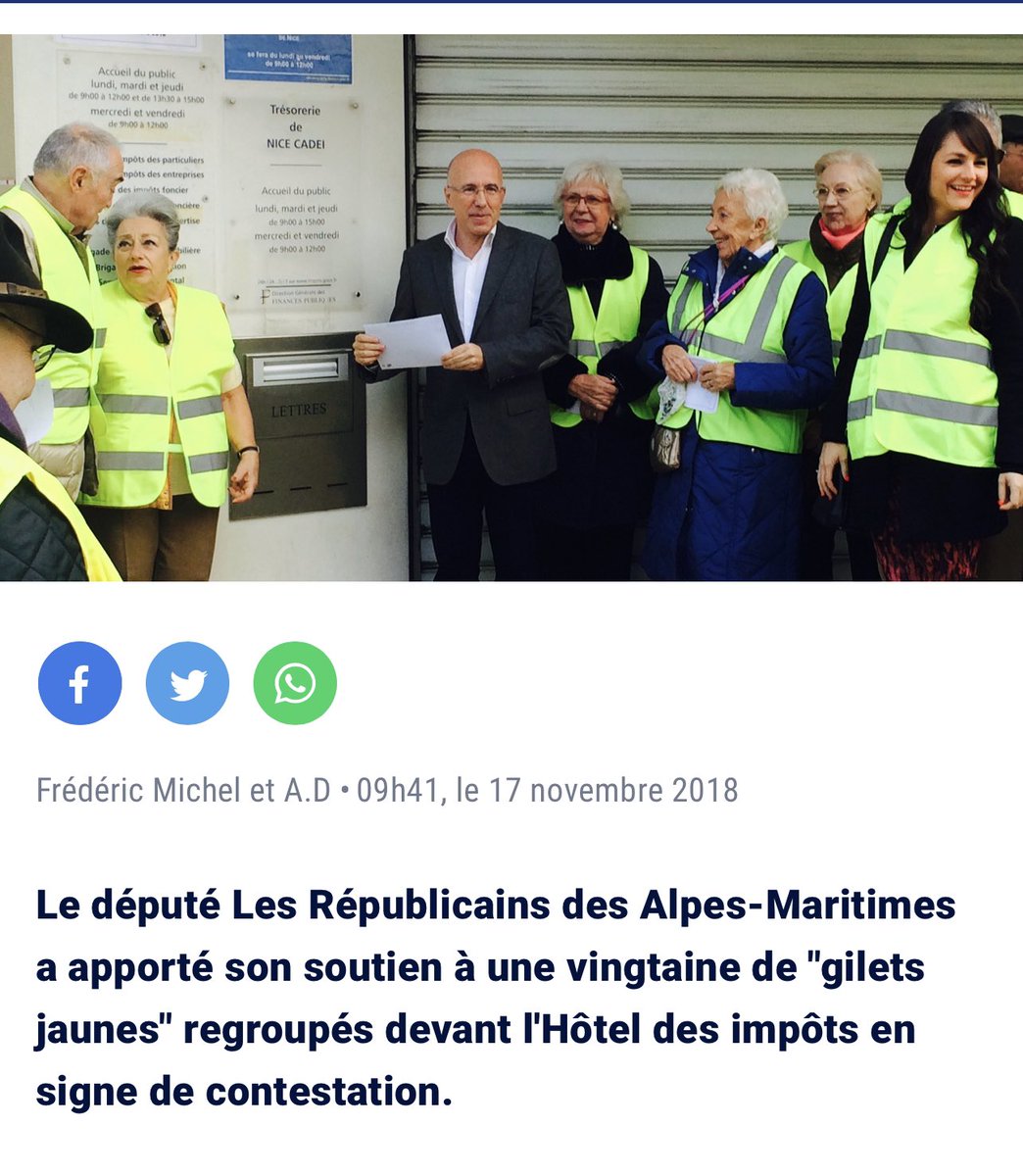 @marinebrenier @ECiotti @marinebrenier tu oublies son soutien aux gilets jaunes.