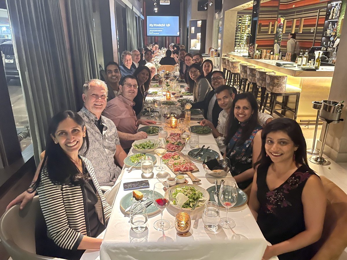 Rohan Garje, MD (@rohangarjemd) on Twitter photo Post meeting dinner with incredibly talented oncology experts! #MCIPrecisionOncology symposium <a href="/BrainTumorDoc/">Manmeet Ahluwalia, MD, MBA, FASCO</a> <a href="/PGrivasMDPhD/">Petros Grivas</a> <a href="/montypal/">Sumanta K. Pal, MD, FASCO</a> <a href="/neerajaiims/">Neeraj Agarwal, MD, FASCO</a> <a href="/DrReshmaMahtani/">Reshma Mahtani</a> <a href="/FunchainMD/">Pauline Funchain</a> <a href="/johndiazmd/">John P Diaz MD</a> <a href="/MiamiCancerInst/">Miami Cancer Institute Research</a> <a href="/BaptistHealthSF/">Baptist Health</a> Post meeting dinner with incredibly talented oncology experts! #MCIPrecisionOncology symposium <a href="/BrainTumorDoc/">Manmeet Ahluwalia, MD, MBA, FASCO</a> <a href="/PGrivasMDPhD/">Petros Grivas</a> <a href="/montypal/">Sumanta K. Pal, MD, FASCO</a> <a href="/neerajaiims/">Neeraj Agarwal, MD, FASCO</a> <a href="/DrReshmaMahtani/">Reshma Mahtani</a> <a href="/FunchainMD/">Pauline Funchain</a> <a href="/johndiazmd/">John P Diaz MD</a> <a href="/MiamiCancerInst/">Miami Cancer Institute Research</a> <a href="/BaptistHealthSF/">Baptist Health</a>
