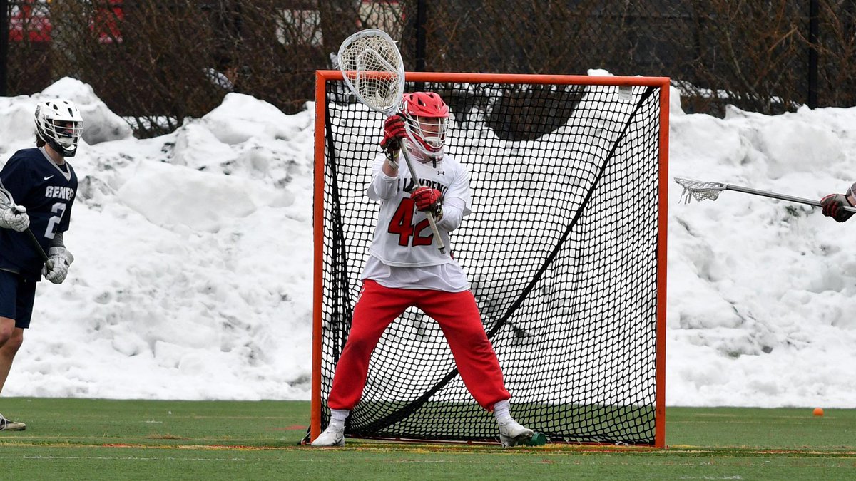 ICYMI: <a href="/DukeMLAX/">Duke Men's Lacrosse</a>’s starting goalie, Will Helm, is a transfer from D3 <a href="/StLawrenceU/">St. Lawrence University</a> 

He was the Liberty League’s Co-Defensive Player of the Year last season 👀