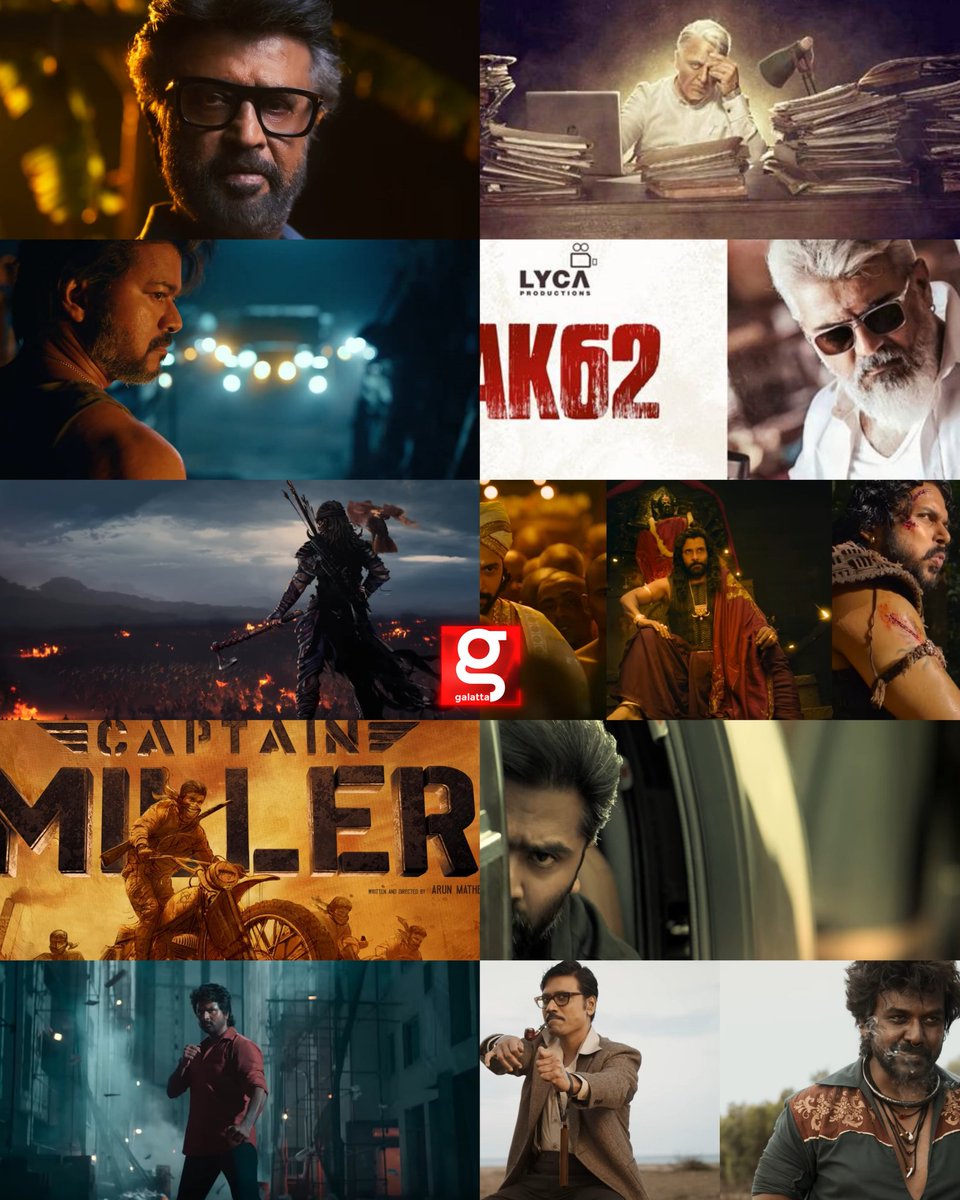 Tell us The ONE Tamil cinema biggie you are waiting for the most to watch in 2023🥳

#Jailer #Indian2 #Leo #AK62 #Suriya42 #PonniyinSelvan2 #CaptainMiller #PathuThala #Maaveeran #Jigarthanda2 #GalattaAsks #SunnyLeone #BloodySweet #AjithKumar