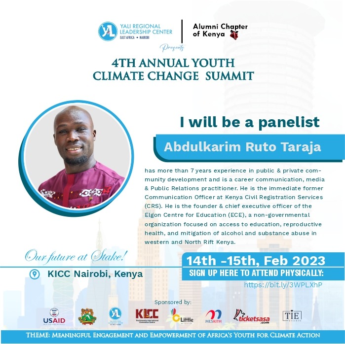 @Stockholm50_Ke Great insights. For those young people in Kenya, I take this opportunity to welcome you to KICC on 14-15 Feb for the Youth Transformation and Leadership Summit on Climate Change.  #4THYLTSummit #Youth4ClimateAction @YALIRLCEA @YALIAlumniKe @Environment_Ke @USAIDKenya
