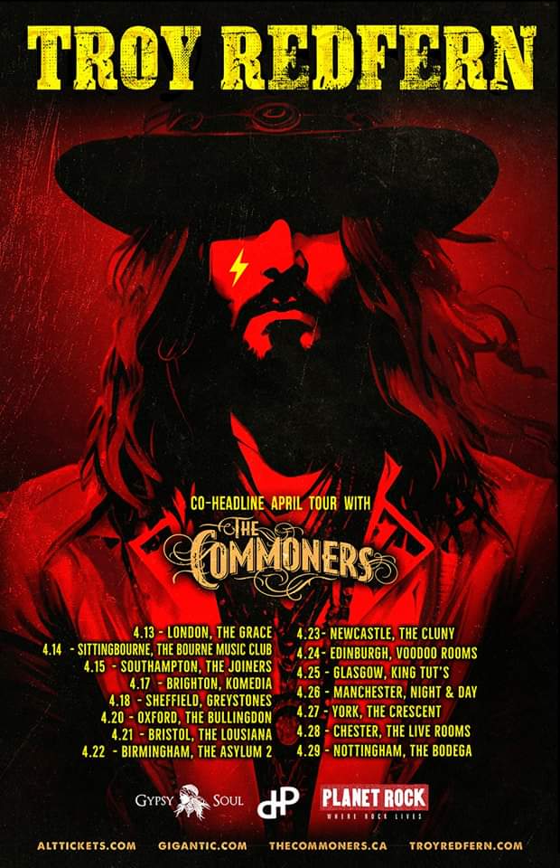 Brand New Tour Poster for my upcoming co-headline  tour with The Commoners!! Limited Edition A3 Prints of this tour poster are now available from my official website! 💥👍
Artwork Troy Redfern 
Poster design - Doseprod Sam Hayles

#troyredfern #tourposter #doseprod
