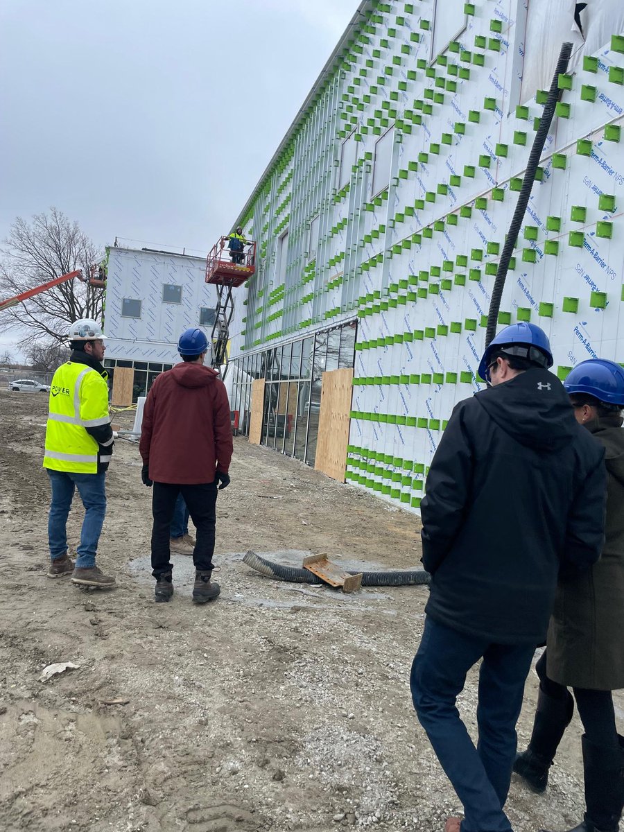 This time next year, you won't recognize this scene! Our energy &amp; water-efficient school building &amp; community hub is underway! #publicschool #sustainabledesign #sustainableschools #greentech #energyconservation #agcchicago