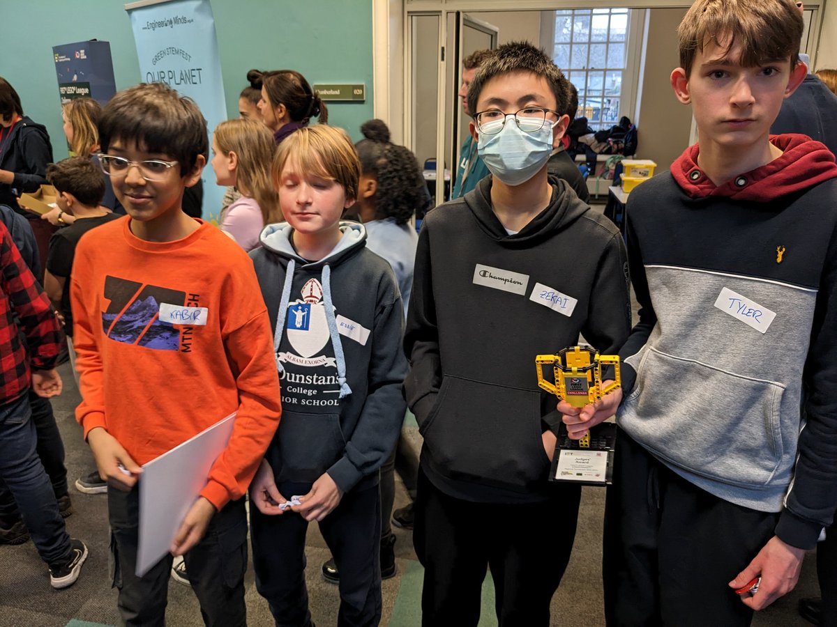 Congratulations to SDC Robotics on their award in the First Lego League