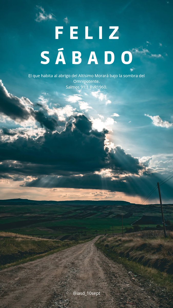 iasd_10sept's tweet image. Feliz sábado #día de #reposo #adventista del #Séptimo #día