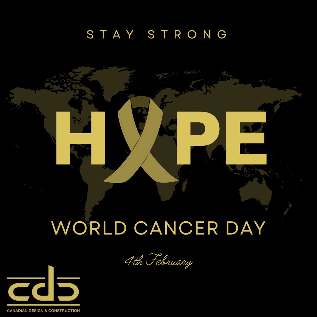 Today is World Cancer Day, a day to raise awareness and commemorate those affected by this devastating disease. Let's stand together and support those who have fought or are fighting cancer. Let's also commit to making lifestyle changes that reduce our risk.