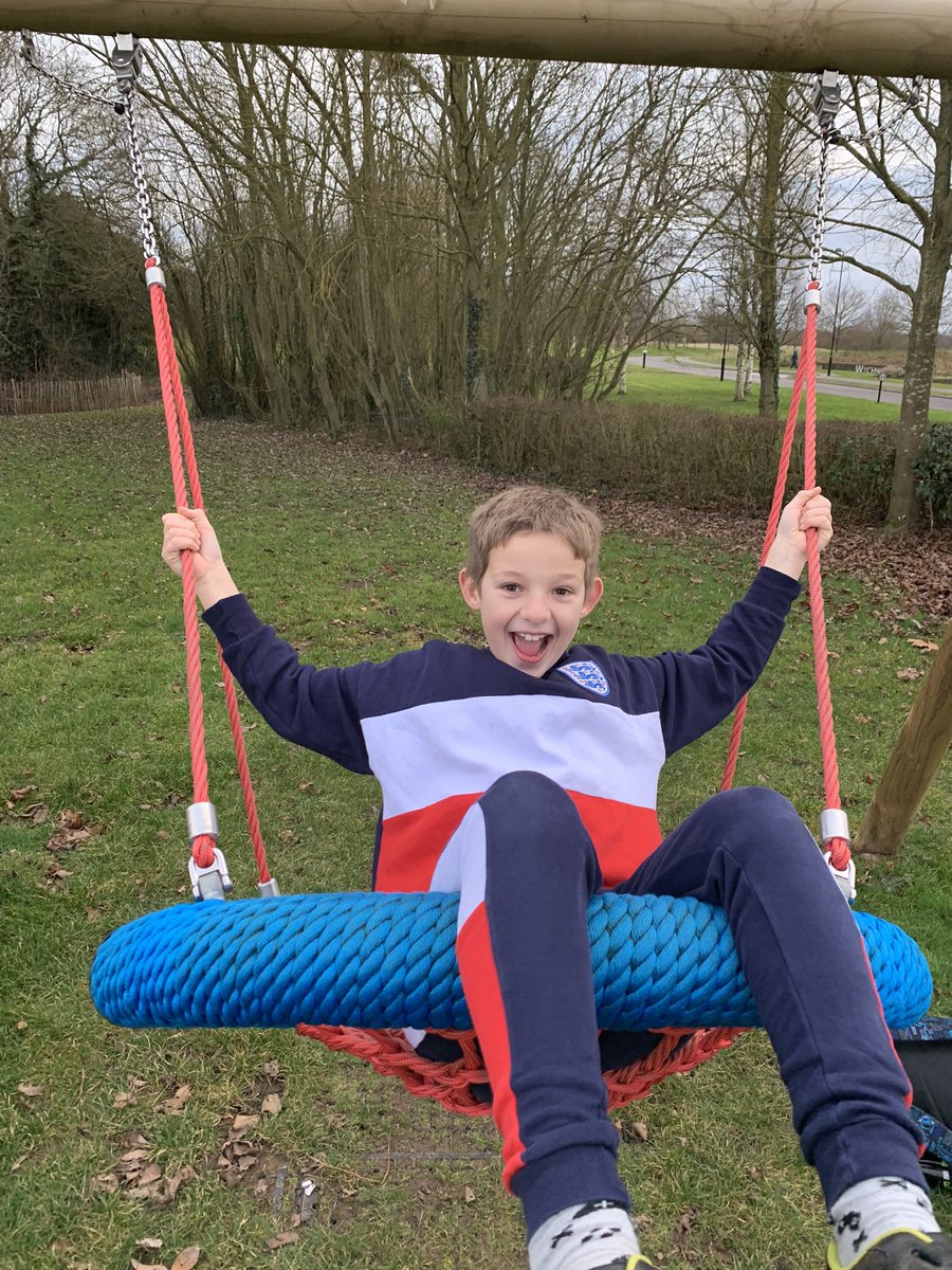 JackGillard's tweet photo. Great to get outdoors, it’s been ages since I went on the swings, raising money for #stlukeshospice100kyourway #amazingfun #blowingthecobwebsaway 💕 https://t.co/mzZrcAHUp9