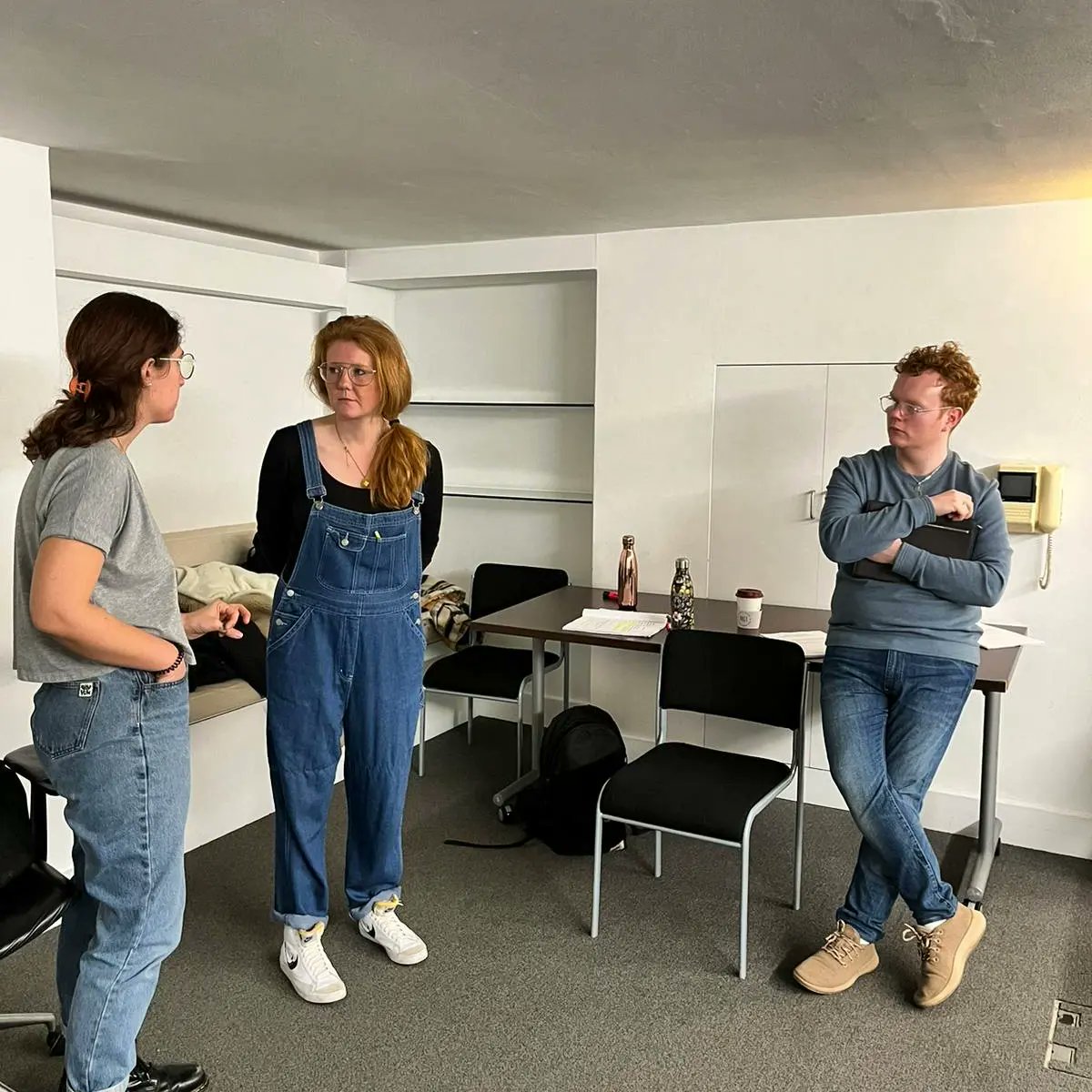 "Well what are you passionate about then, Daniel? You were full of ideas 2 minutes ago. Gun to your head. Go."

10 DAYS TO GO!!

We're in our 3rd day of rehearsals!!! Can't wait for our opening night @vaultfestival on the 14th Feb at 20:00 in The Cage.

vaultfestival.com/events/right-d…