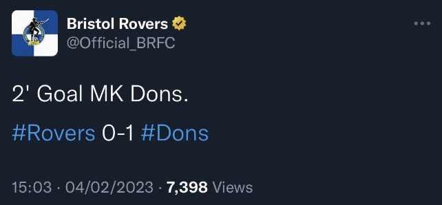 MKDonsFC's tweet image. Should have probably delayed kick-off, lads. 

👋👋👋