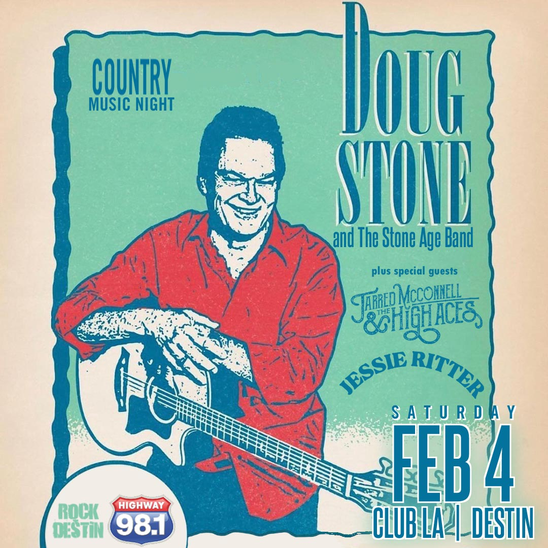 See you tonight at Club LA with Doug Stone!! 
#clubla #destin #dougstone #90scountry