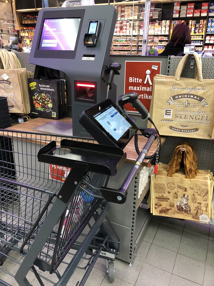 The upcoming future of self-service onsite shopping with IT

Today I have started my first full self-service onsite shopping without any need for human cashiers.

 #future #data #edeka #shopping #payment #yourexpert #yourchoice