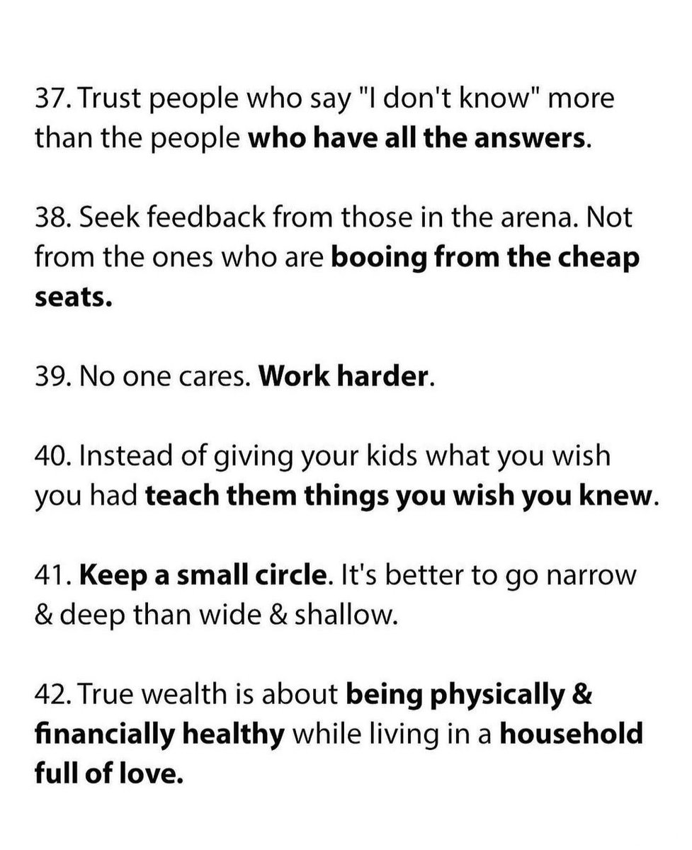 Cheat Codes I Know At 42 I Wish I Knew At 22: https://t.co/IAUMnLVo7o