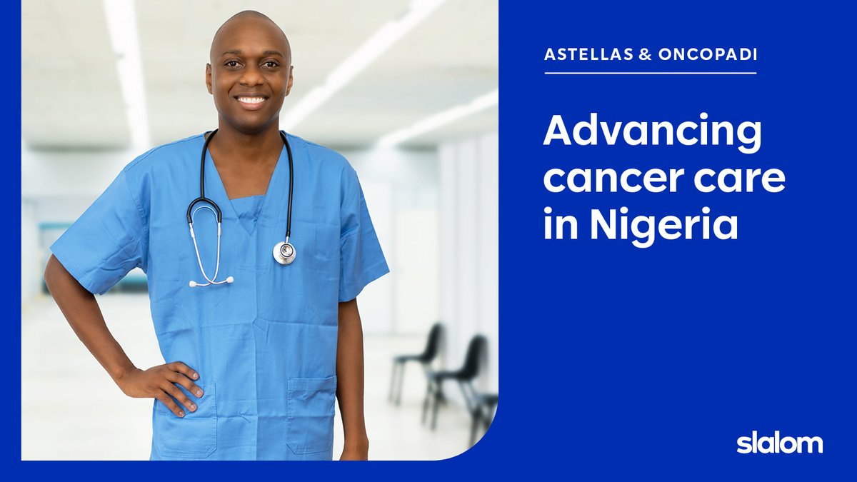Many types of cancer are treatable—even preventable—if you're able to access the care you need. Read about how Slalom and <a href="/AstellasUS/">Astellas Pharma US</a> partnered to help Nigerian e-health startup <a href="/oncopadiapp/">OncopadiApp</a> provide better access to oncology care here:  slalom.ws/3ZSuyXO #WorldCancerDay