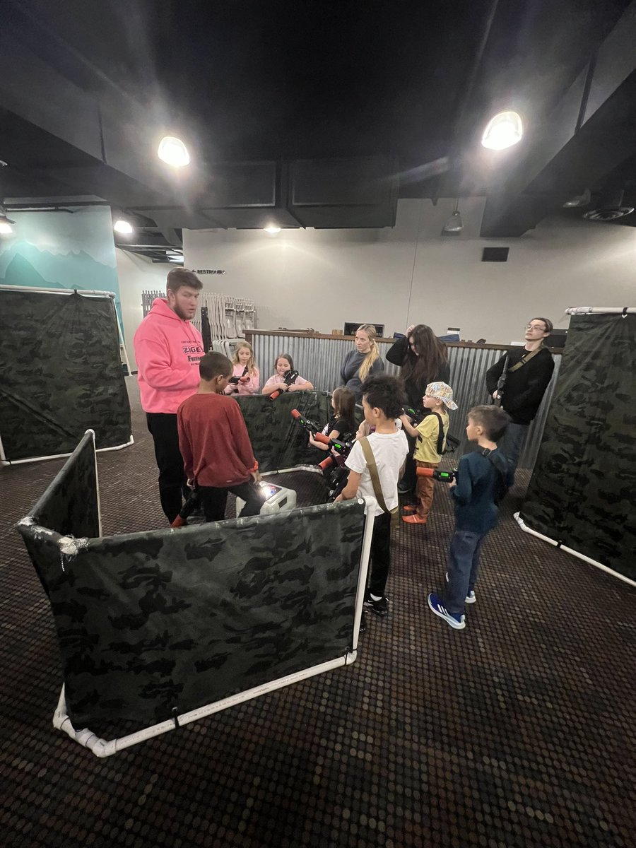 Zigesfunland's tweet photo. Last night our Zig-E’s laser tag team traveled to Faith Church for some mobile laser tag. 

Do you want laser tag at your house for a special event?
 Contact Zig-E’s at (219)-558-0596
or email zigesfunland@gmail.com to learn more about our mobile laser tag!

#ZigesFUN https://t.co/PbpheLygh9