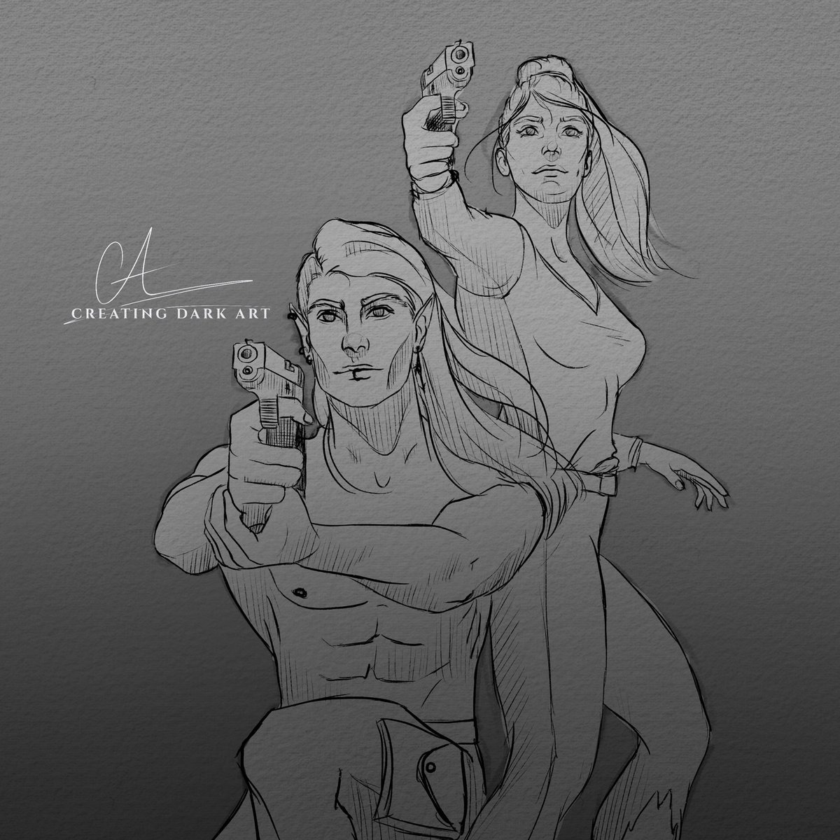 creatingdarkart's tweet photo. 🖤Sketch dump🖤

More art that might otherwise never see the light of day. Some are WiP’s, some are random sketches and some I might just store for a rainy day. Hope you like it! 🖤 https://t.co/n34oo79zxs