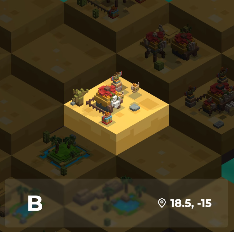 numbaqq's tweet photo. Let's gooo! Thank you @Createra_ for smooth reveal process. Gonna build desert temple on my island.<3 https://t.co/IUDp0q6c7Z