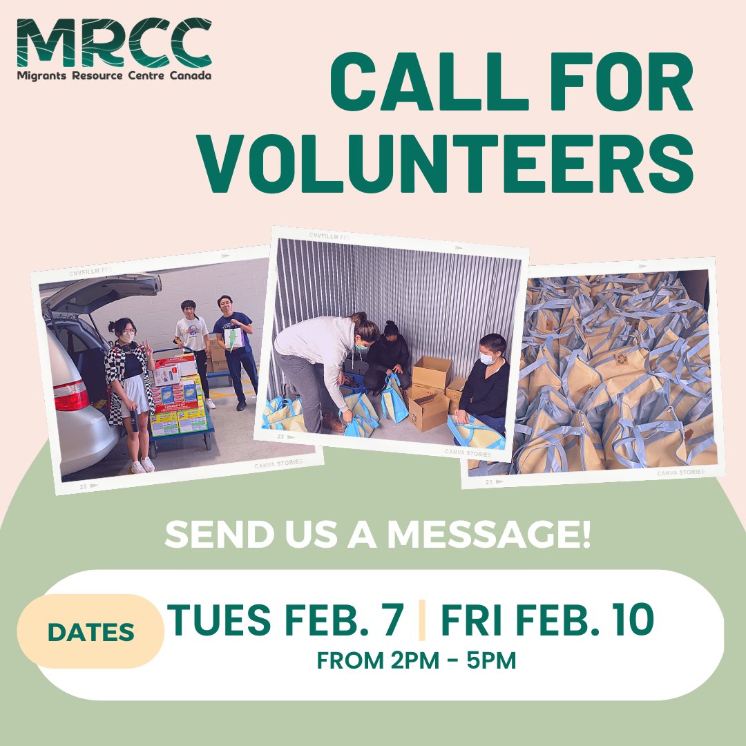 Migrants Resource Centre Canada tweet media