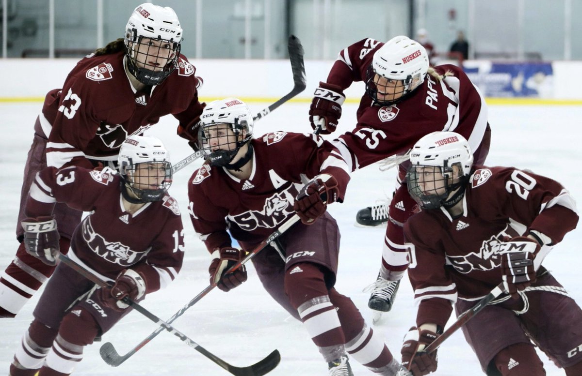 smuhuskieswh's tweet image. 🚨Today is the day!! 🤯🚨
•
•
We play our LAST regular season home game at 7:00pm vs UPEI👊🏻 … and with that comes a special ceremony 🥳
•
•
We will recognize 5th year players Shae DeMale, Eve Leblanc, Mary McDonald and 4th year players Ellen Laurence and Lauren Papp👏🏻🫶🏻