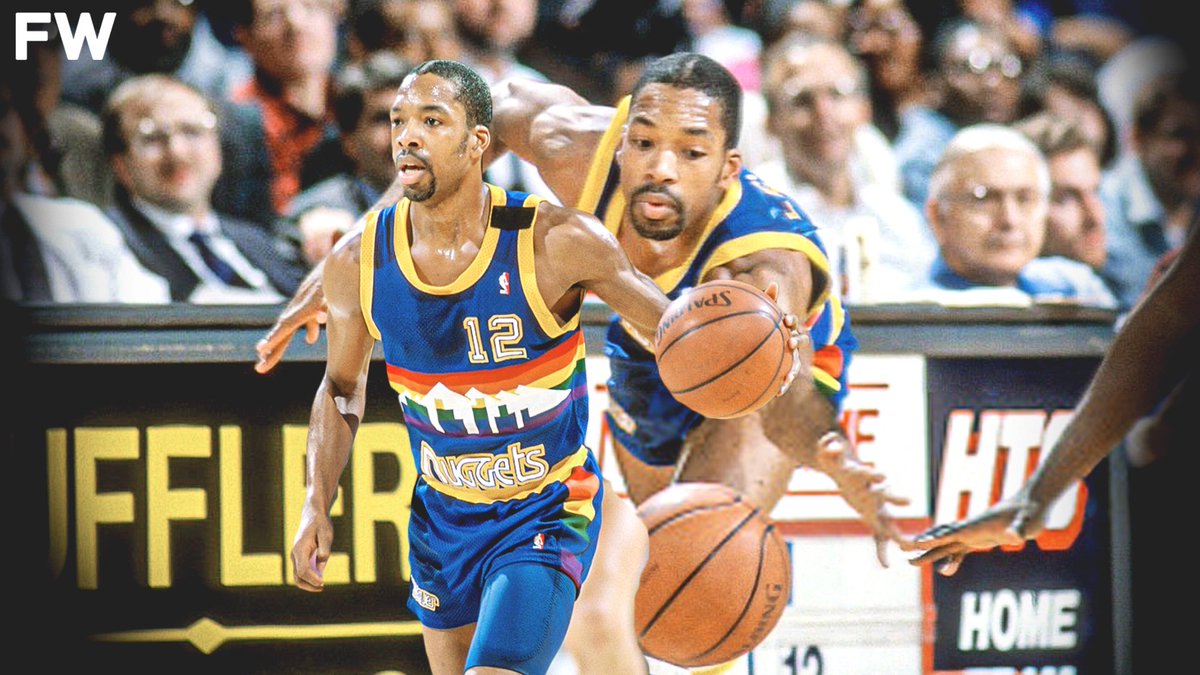 FadeawayWorld's tweet photo. Fat Lever holds the record for most steals in a single quarter:
8 STL - March 9, 1985
Looting the opposing team! ๐
#NBA #Nuggets #FatLever https://t.co/JeQn8Wks01