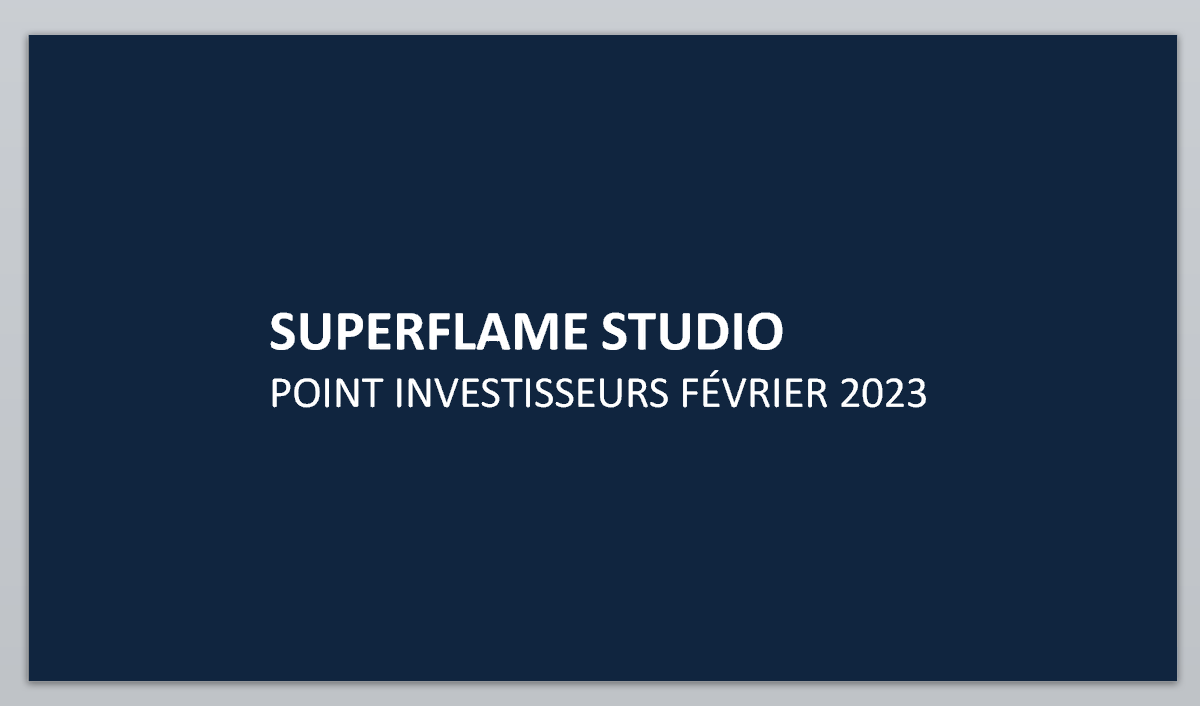 superflameur's tweet photo. Vous faites quoi de beau ce week end ?

Moi je prépare un PowerPoint pour mes investisseurs avec des chiffres clés sur la boîte, les projets en cours nos réussites, nos échecs...

C'est long mais en même temps c'est important (et structurant mentalement) https://t.co/GuKL3Poh99