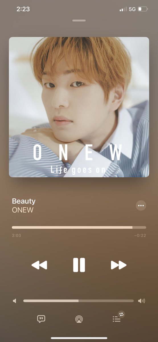 この時間にbeauty聴いてしまってる…
テンションと体が動いて
寝れなくなりそう

3:03のところがたまらん

僕の中でシビレる大好きな曲です🌙

ちょっと夜更かしして
寝ます！おやすみなさい💤