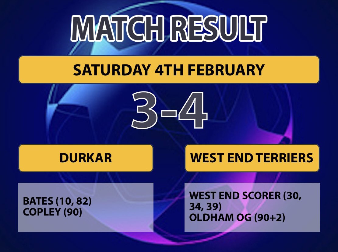 DurkarFC's tweet photo. An own goal at the death today was a right kick in the bollocks. Not what we deserved but we move on. #UTD #durkar #wakefield 💛💚⚽️ https://t.co/0QahqtYN1o