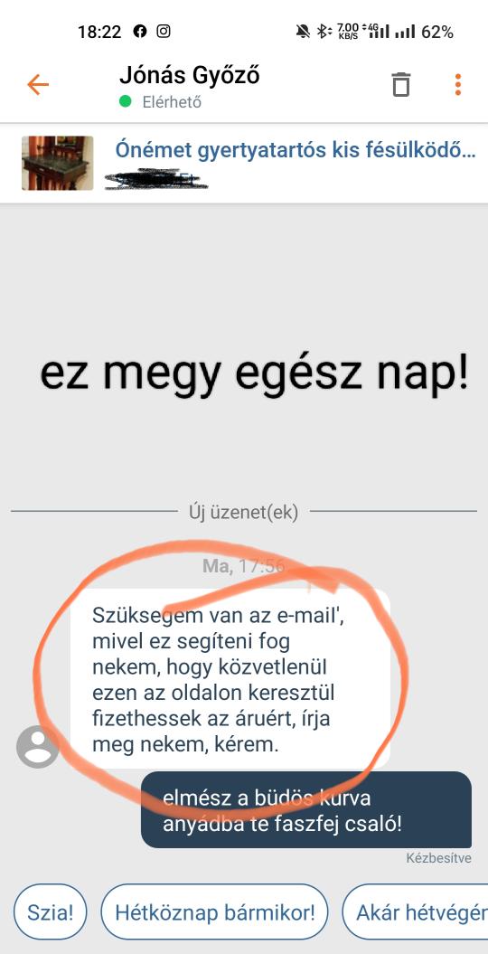 Csaló pöcsfejek próbálkozása az öreg rókával...