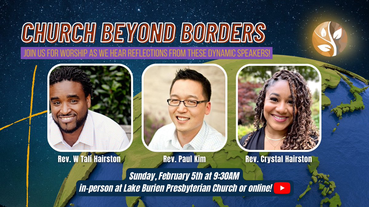 Join us tomorrow for Sunday service to hear from Pastors Crystal Hairston, Tali Hairston and Paul Kim and learn about the work of our partners in Columbia.  Service begins at 9:30, we gather in person and online!