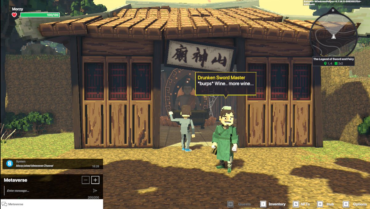 schmorglue1's tweet photo. @TheSandboxGame I found the abandoned house in The Legend of Sword and Fairy! ⚔️ #LunarNewYearTSB https://t.co/i8bQwkbPpv