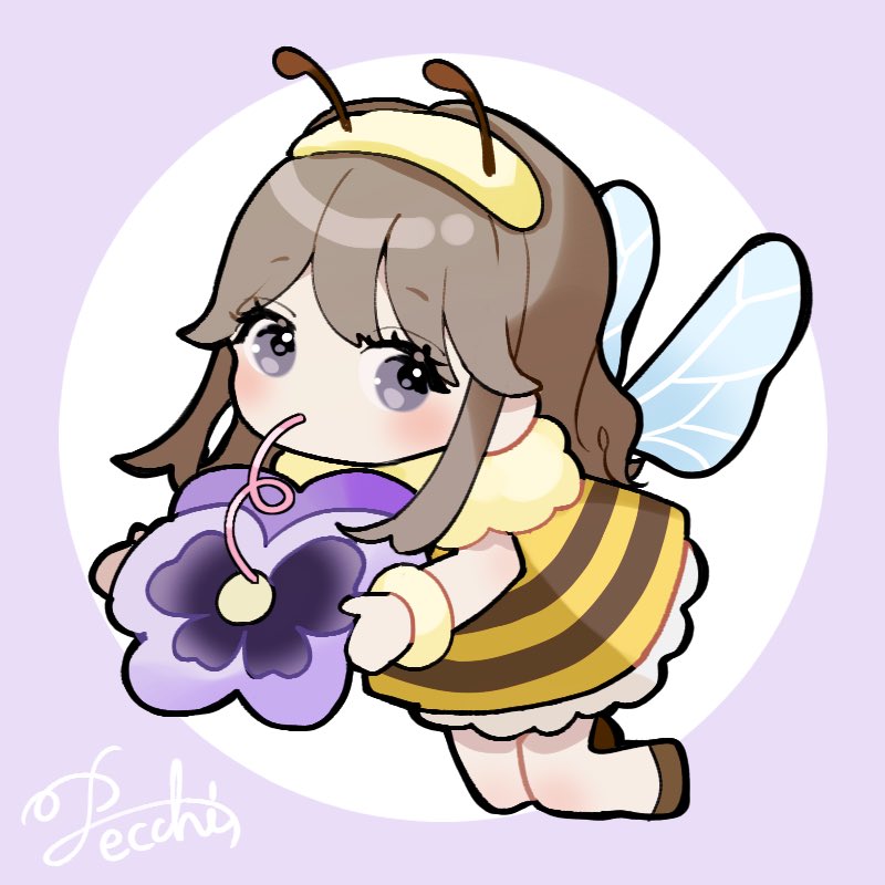 「遥奈ちゃんにした  」|ぺっちーのイラスト