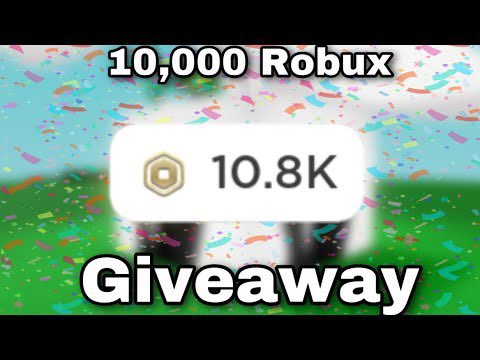 Jon (Arcwise) on X: Giving away 10,000 robux across 2 giveaways