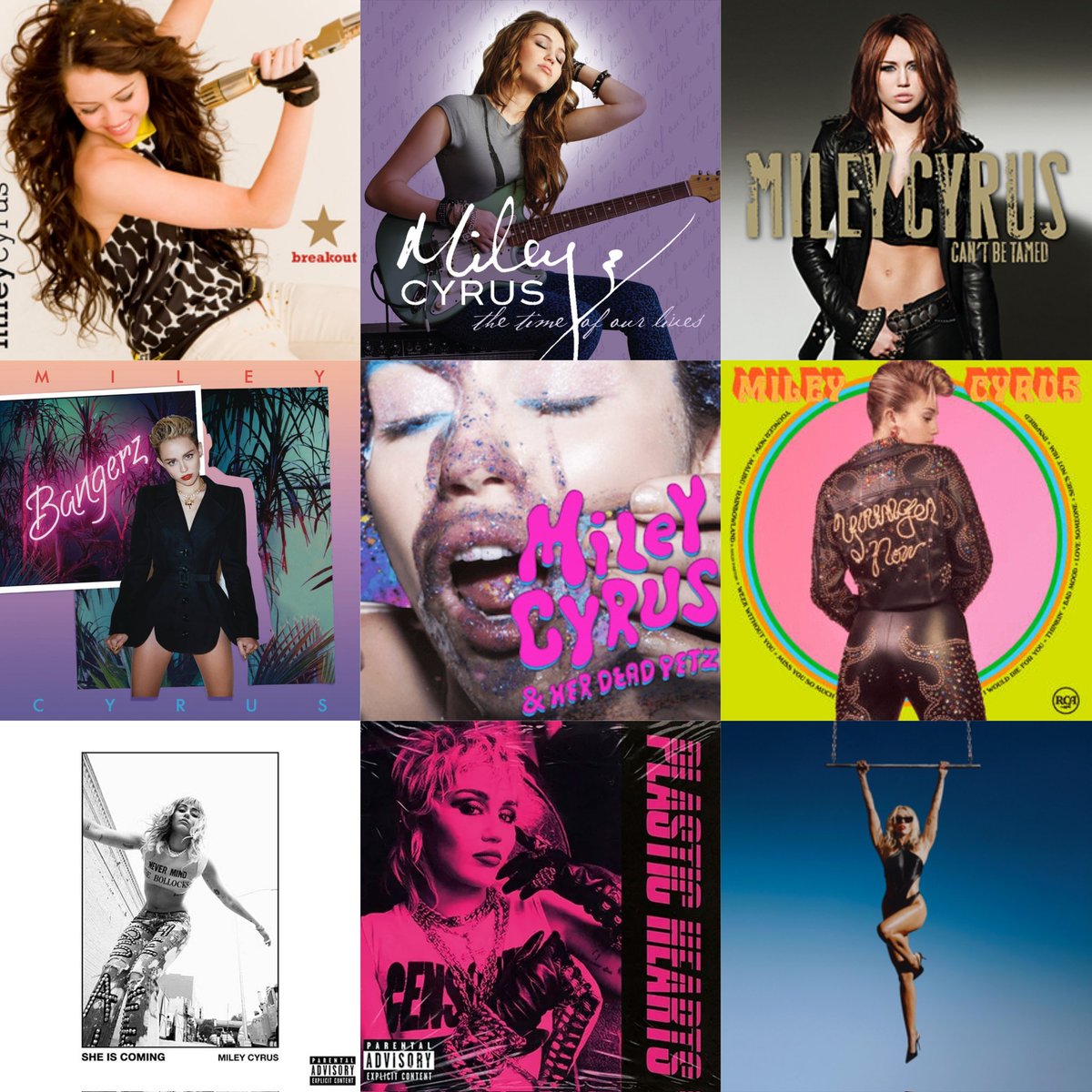 Miley Cyrus discography - Wikipedia