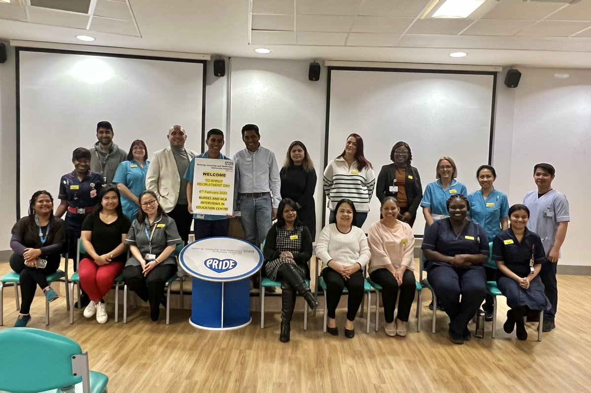 Congratulations to all our successful applicants and thank you everyone for participating! 🎉
&lt;RN and HCA Mass Recruitment&gt; #MassRecruitment <a href="/BHRUT_NHS/">BHRUT NHS 🏥</a> <a href="/BeverleySawer/">beverleysawer</a> <a href="/NHSEnglandLDN/">NHS London</a> <a href="/ray_beeen/">Ray Ben Goto</a>