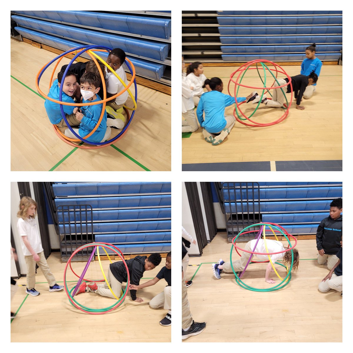 McLeanSchoolPE's tweet photo. Sometimes, all it takes is a little teamwork #mcleanschool #ilovePE #teamwork https://t.co/zoXaBpkL2U