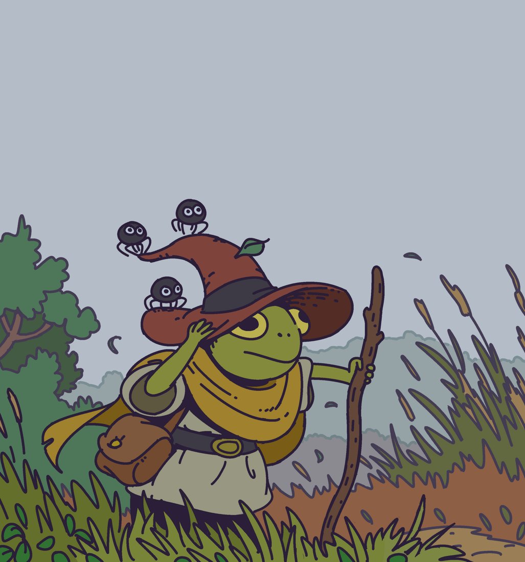 「Wandering froggo 」|Varguyのイラスト