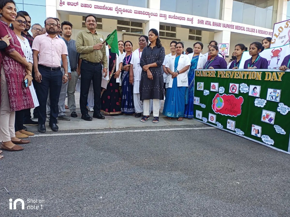 sabvmcri's tweet photo. Cancer Prevention Day -2023 https://t.co/iVvPN5SiN3