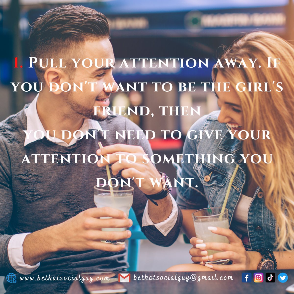 BecomeAMan1's tweet photo. 👉What to do when put in the friendzone...?
If you get put in the friendzone, there are 3 things
you need to do.
👉https://t.co/vOtTtVDPcs
#friendzone #physicallyattractive #successfulenough
#demotivated #text #datinglife #relationships #personallife #menhelp https://t.co/pu76sz6RmA