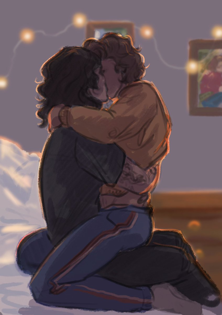ShinyDirtyCoin's tweet photo. soft sketchy make out mood 

don’t judge the complete lack of detail or effort pls haha

#steddie #steddiefanart https://t.co/sJfplNoWvb