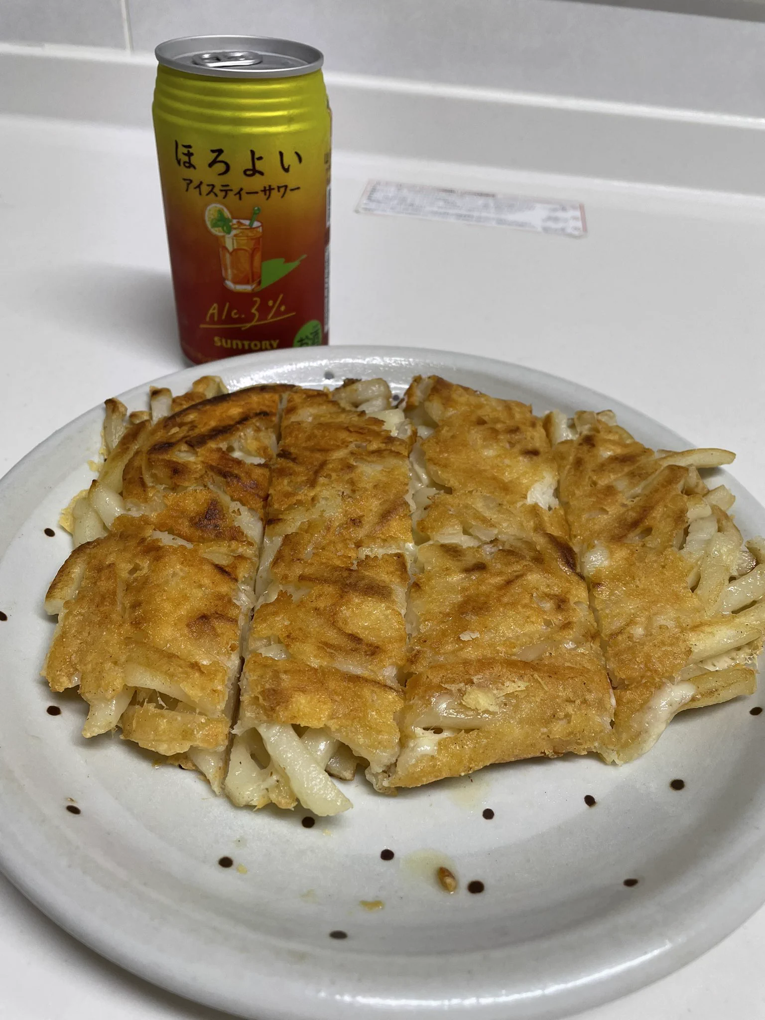 作ってみた🌝
大変美味しゅうてお酒が進む😋👍✨  