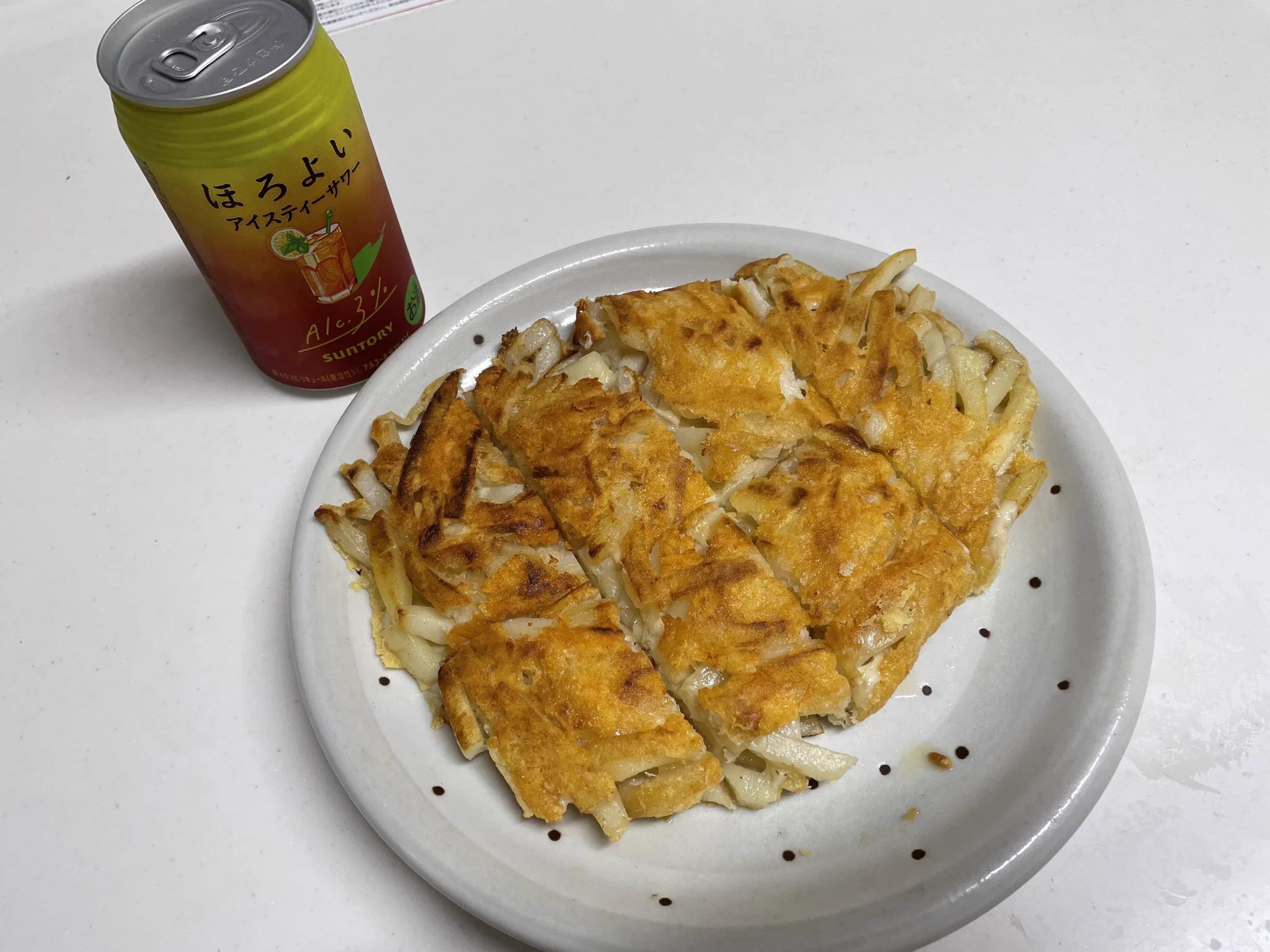 作ってみた🌝
大変美味しゅうてお酒が進む😋👍✨  