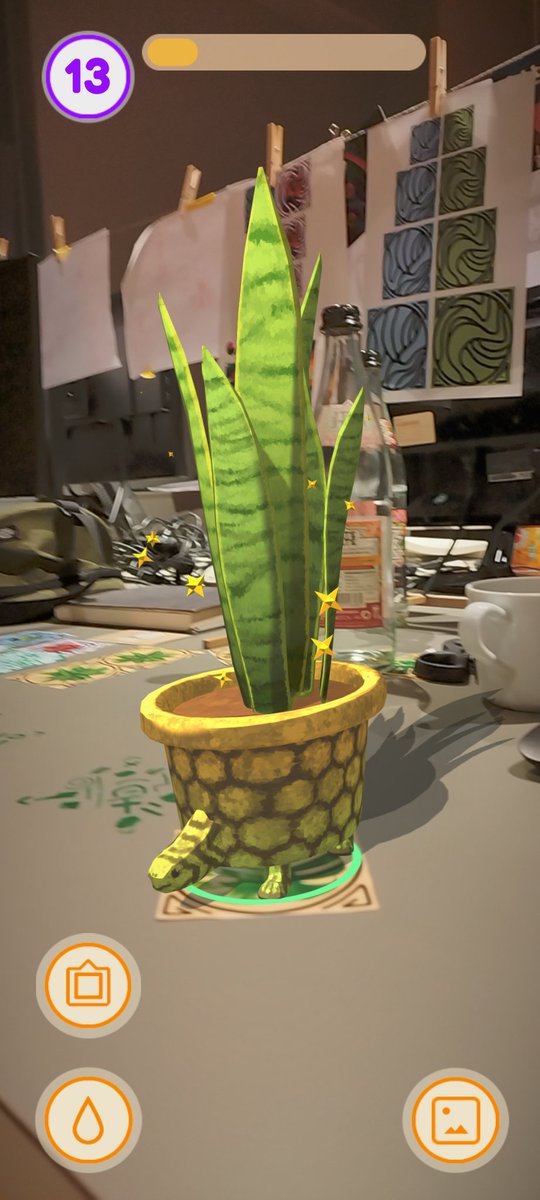 HagenFrick's tweet photo. My AR-Roomplant Bachelor Project 🌱
#screenshotsaturday https://t.co/aChzlyMROG