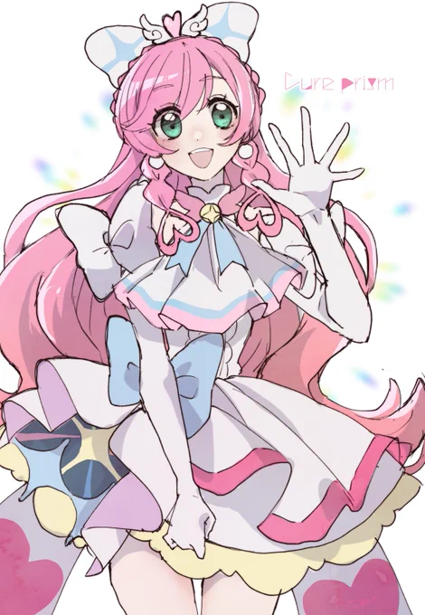 チャリさん(@ charinkyR )の推しキュアプリズム描かせていただきましたありがとうございました〜!!!明日からの新キュア楽しみですね  