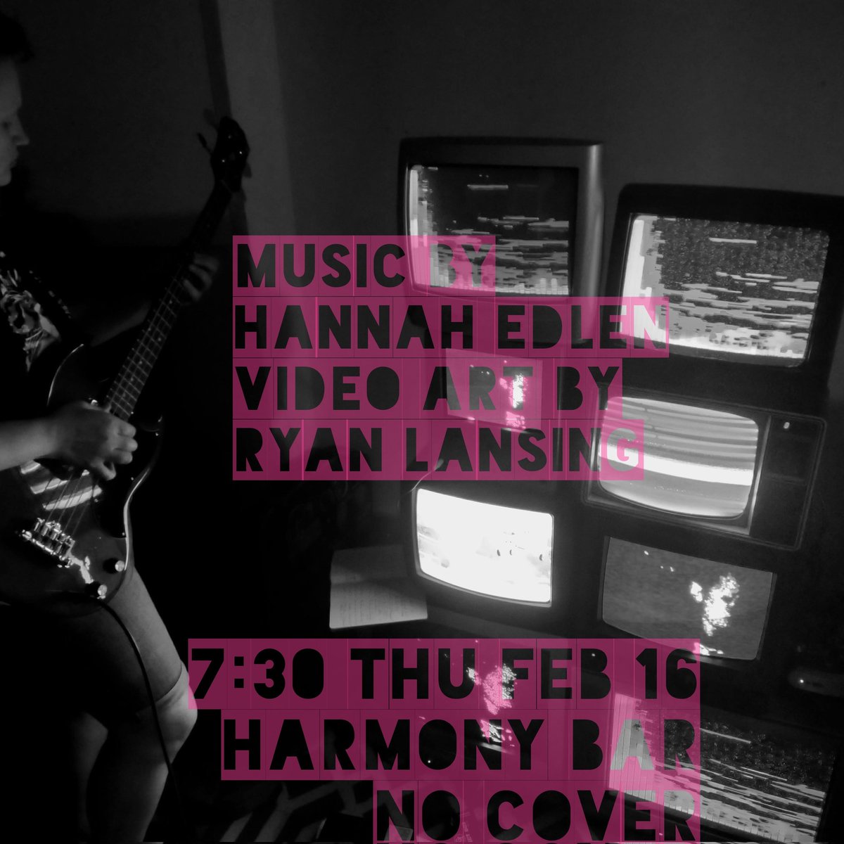 heyy you 😉 I was wondering, there's this thing coming up at Harmony, and I was wondering if you'd want to maybe, like, go? like, no pressure, it doesn't have to be like a date or anything, I just think it'd be cool to, like, hang out, and I think you'd really dig Hannah's music