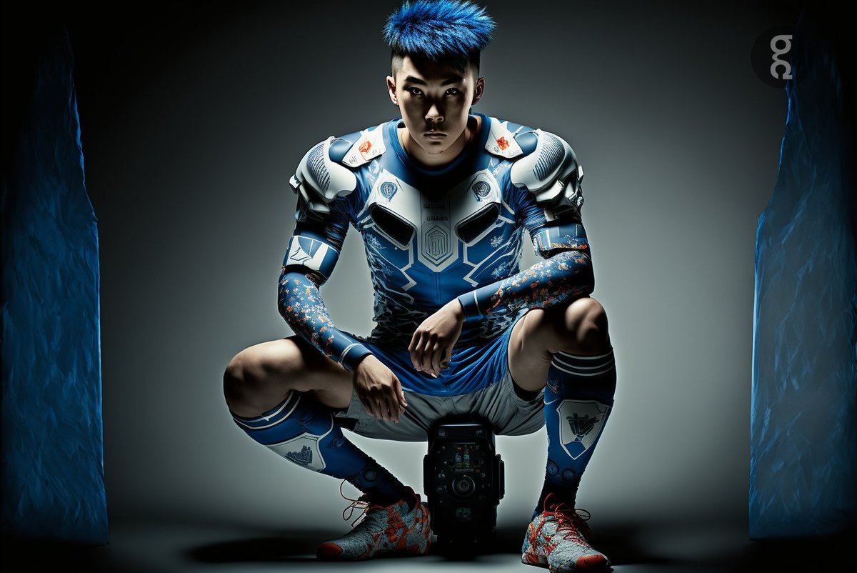 webpanic's tweet image. #Japan Gundam inspired collection, generated via #midjourney #FootballAI #midjourneyAi #Aigenerated #conceptart