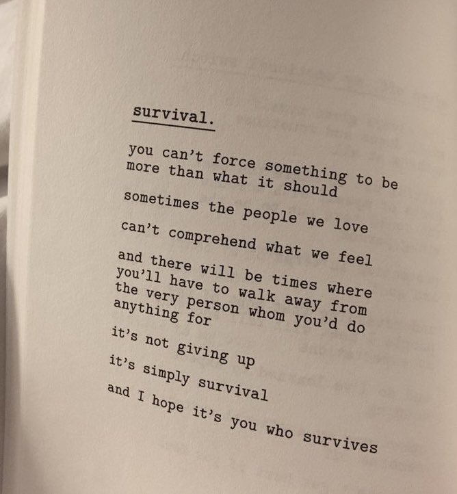 you can’t force things