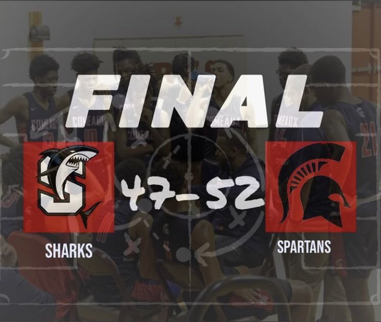 ComeauxHoops's tweet photo. Thank you  to our students and fans for showing up and showing out! 🫡💙❤️ #Spartans https://t.co/6tsevNml3z