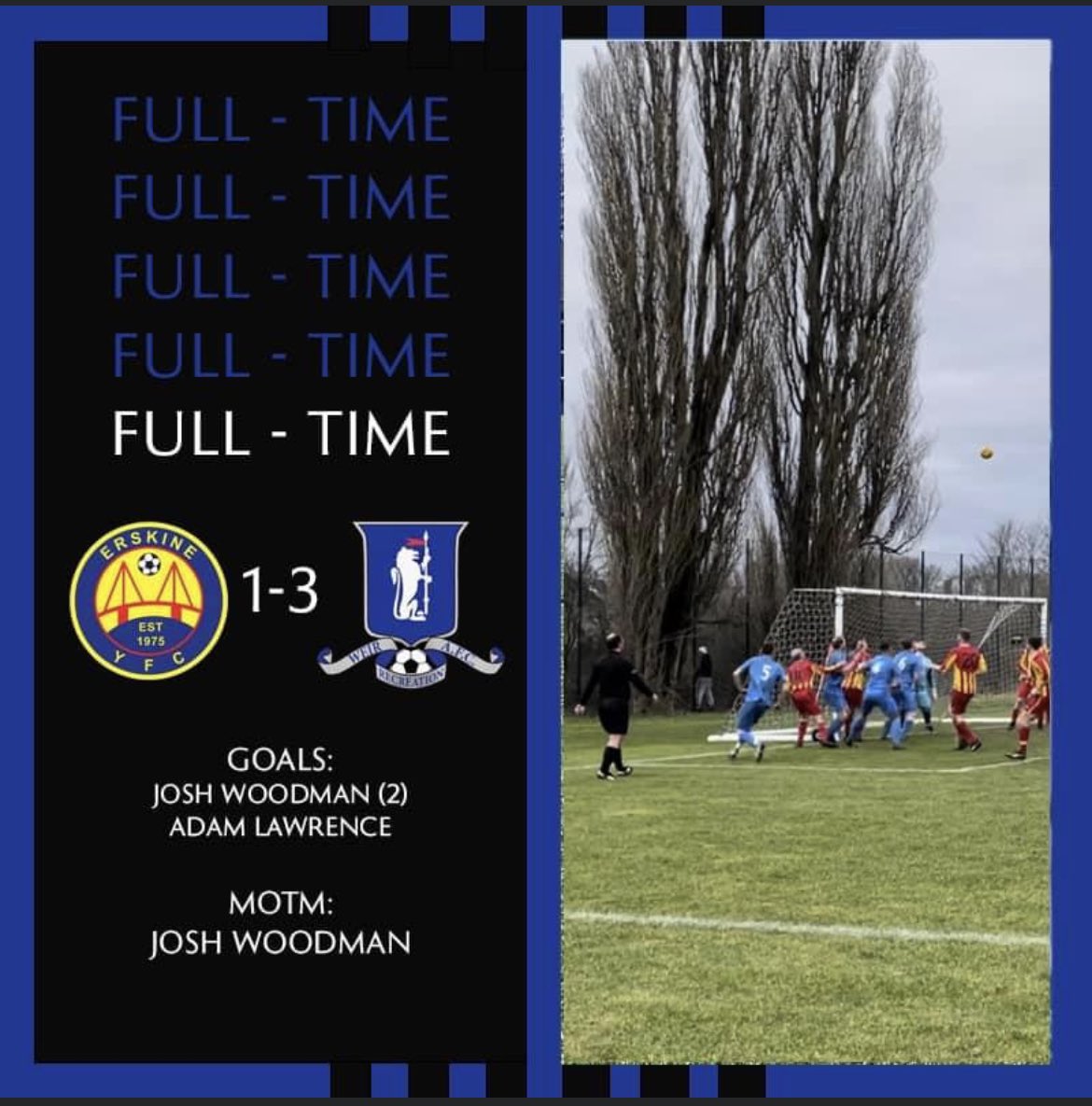 weirrecreation's tweet photo. Another great result for the boys today in the league. Everyone to a man was on their game. 

#MTW 💎 https://t.co/XKmiJVYqCR