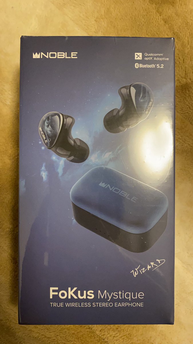Noble Audio FOKUS Mystic 3月20日購入-